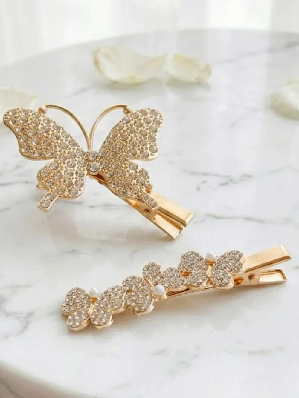 2 Piece Butterfly Hair Accessory Set
